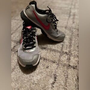 Nike Gray and red Athletic Shoes